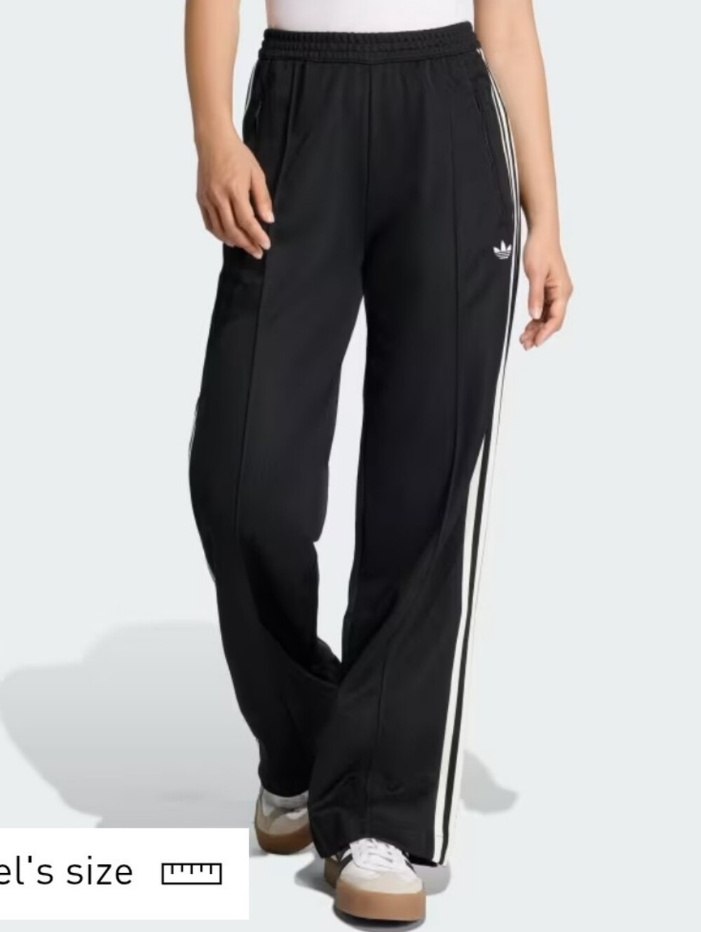 Adidas Original Contempory Black Straight Leg Track Pants